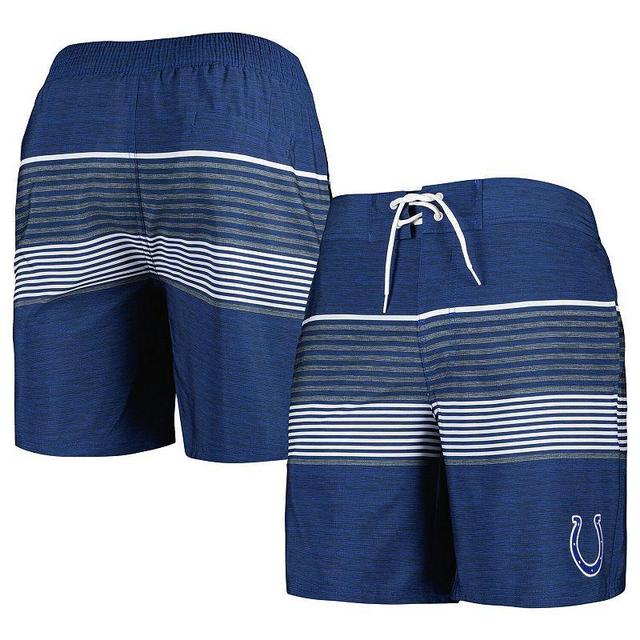 Mens G-III Sports by Carl Banks Royal Indianapolis Colts Coastline Volley Swim Shorts Product Image