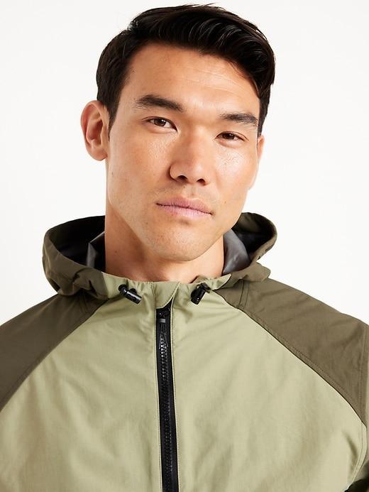 Water-Resistant Zip Jacket Product Image