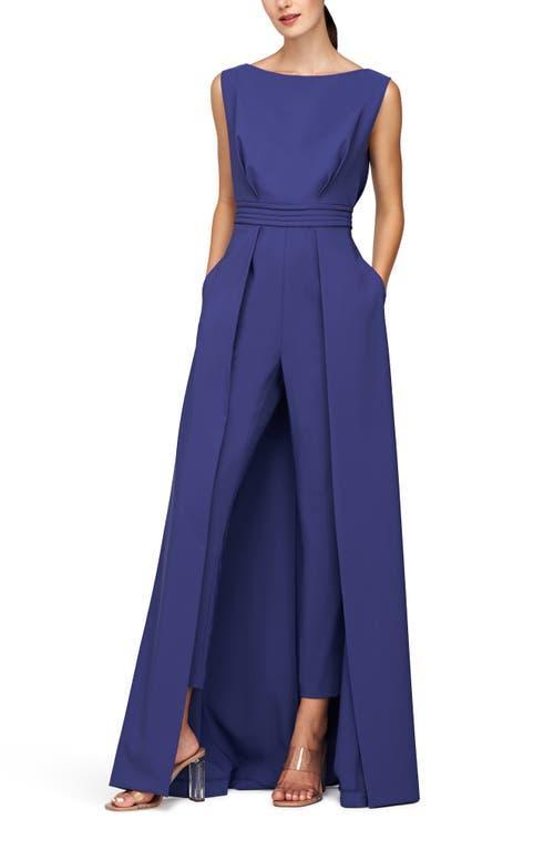 Womens Demi Bateau Neck Walk-Thru Jumpsuit Product Image