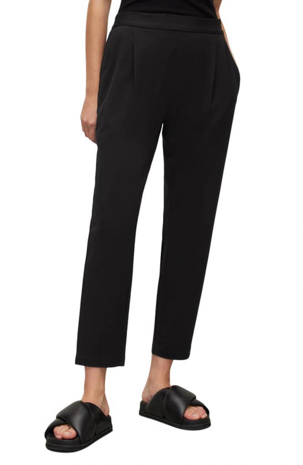 Aleida Jersey Trousers In Black Product Image