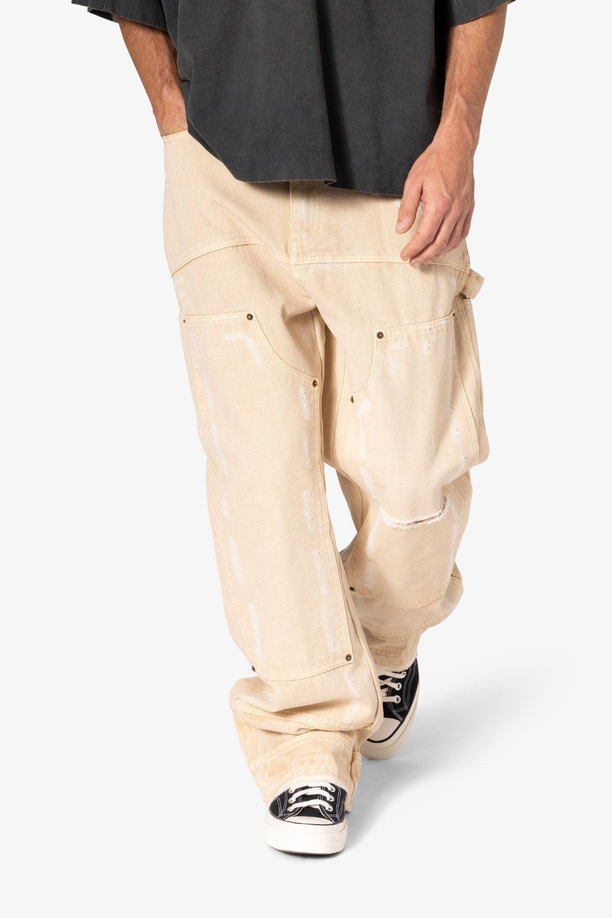 Ultra Baggy Workwear Denim - Tan Product Image