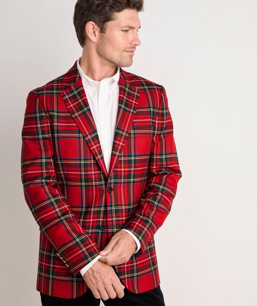 Tartan Moon Wool Blazer Product Image