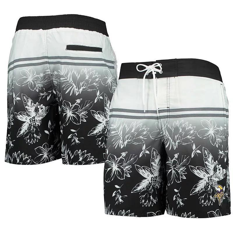 Mens G-iii Sports by Carl Banks Black Minnesota Vikings Island Volley Swim Shorts Product Image