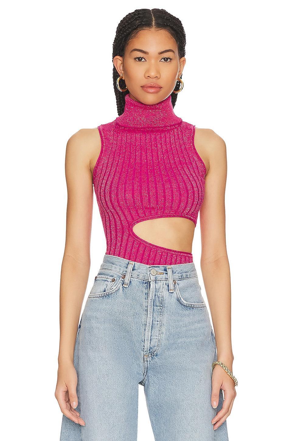 Aliana Cutout Top ALL THE WAYS Product Image