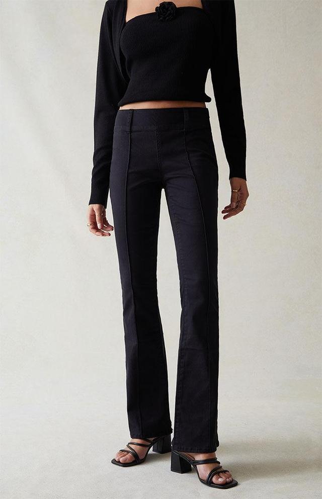 PacSun Womens Stretch Low Rise Flare Pants Product Image