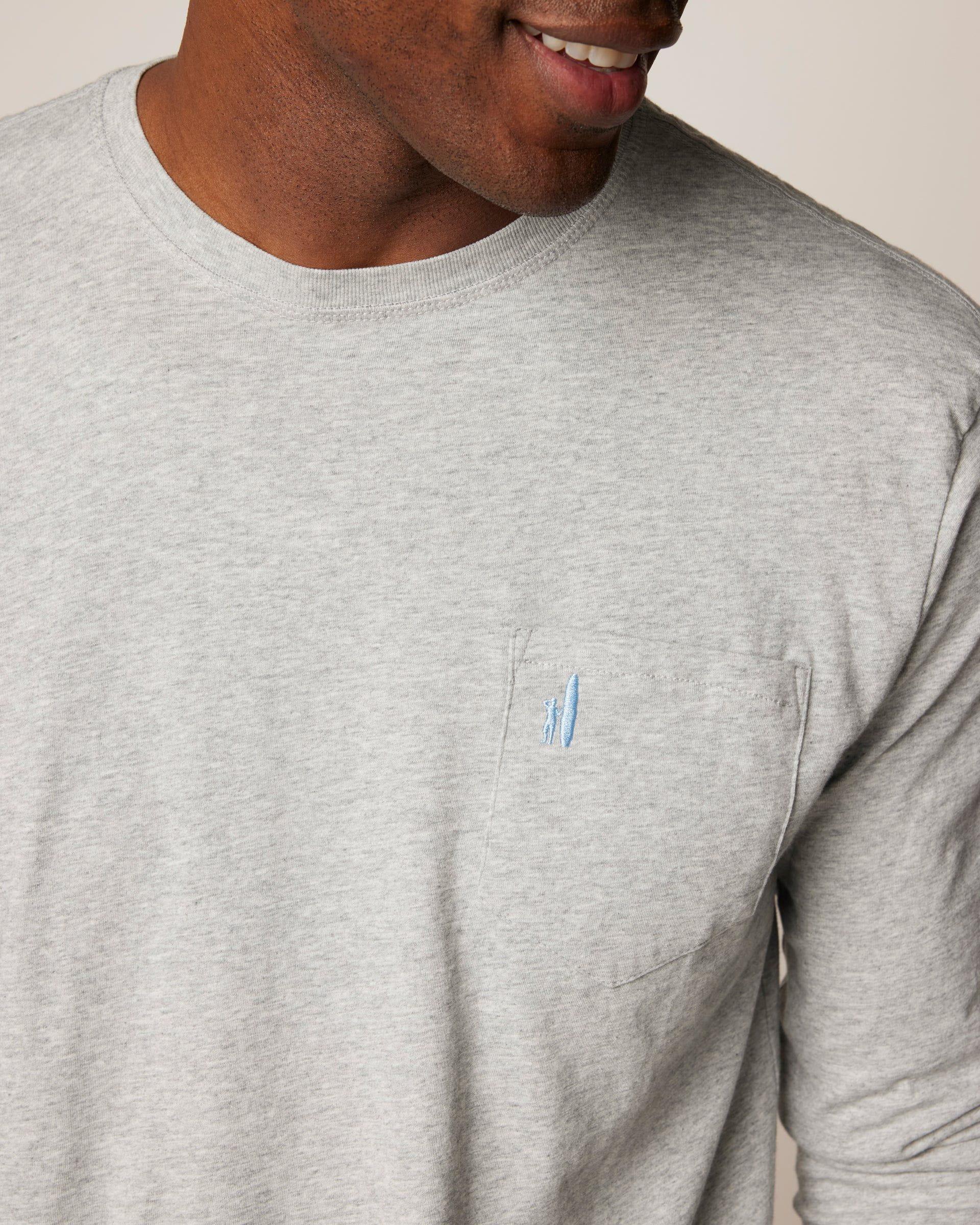 Heathered Brennan Long Sleeve T-Shirt Product Image