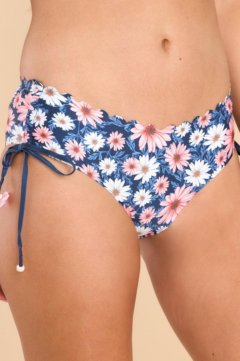 Eda Ross Multi Bikini Bottoms Swimwear Blue Product Image