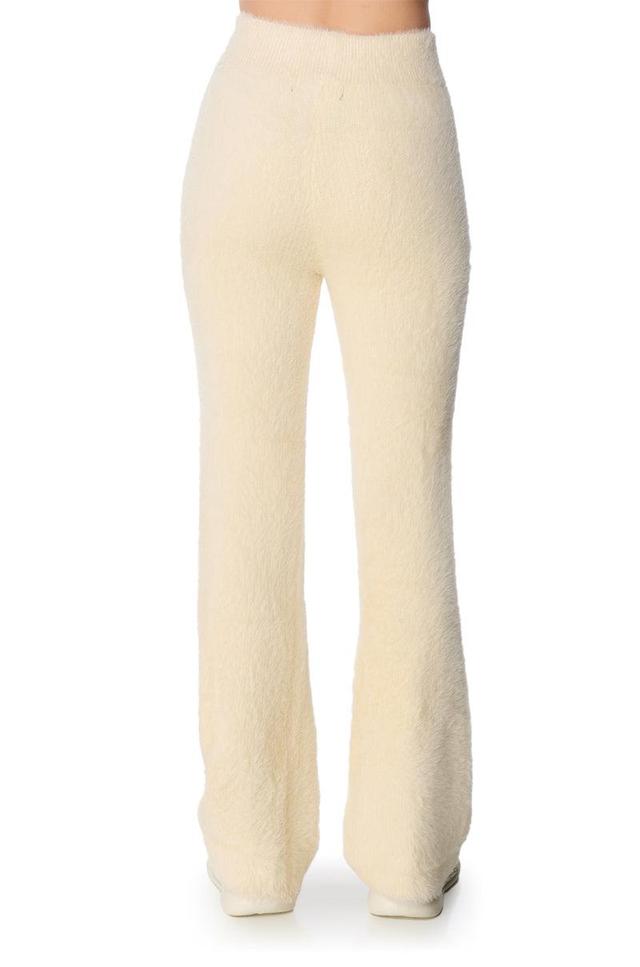 UNWIND FUZZY WIDE LEG JOGGER Product Image