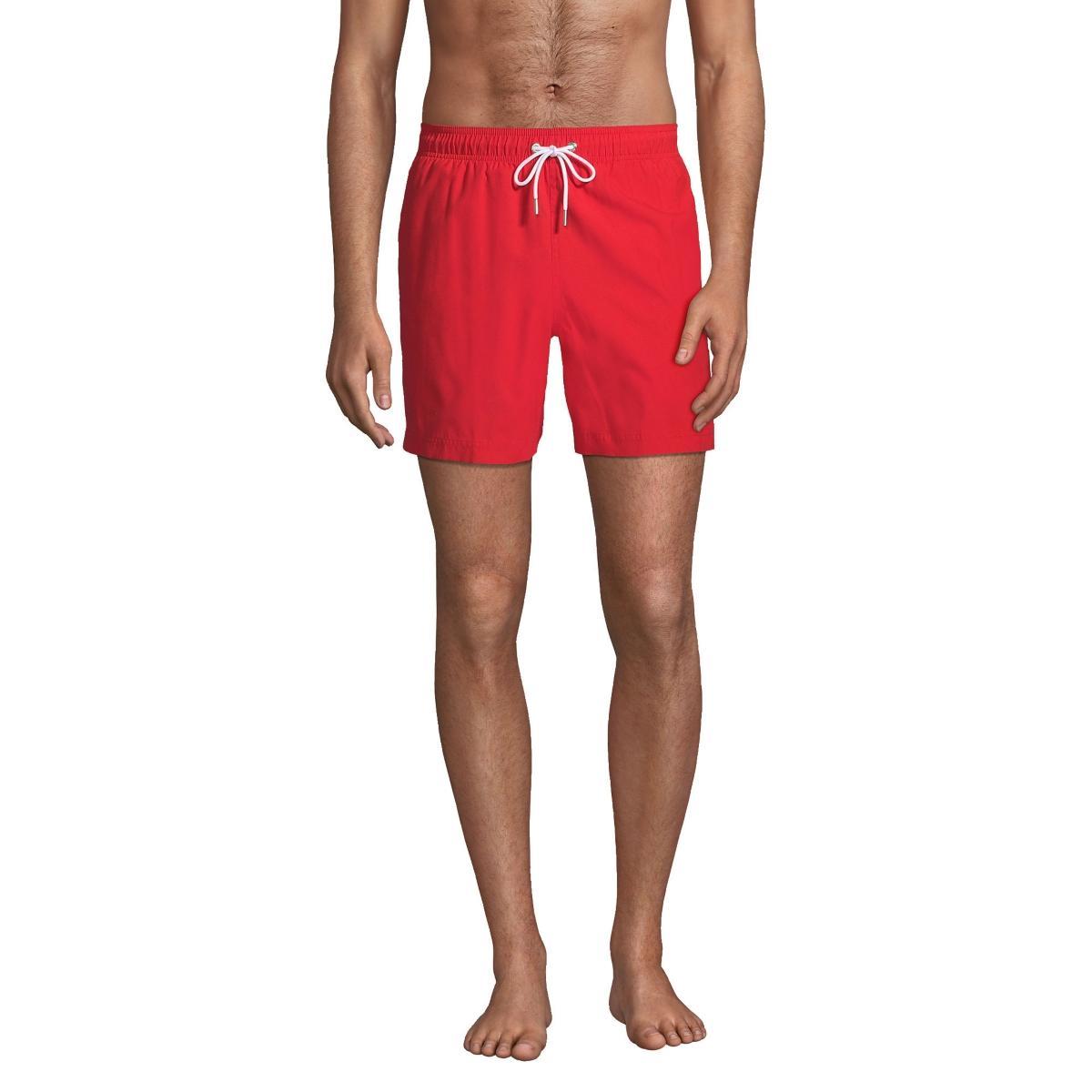 Mens Lands End 6-in. Swim Trunks Product Image