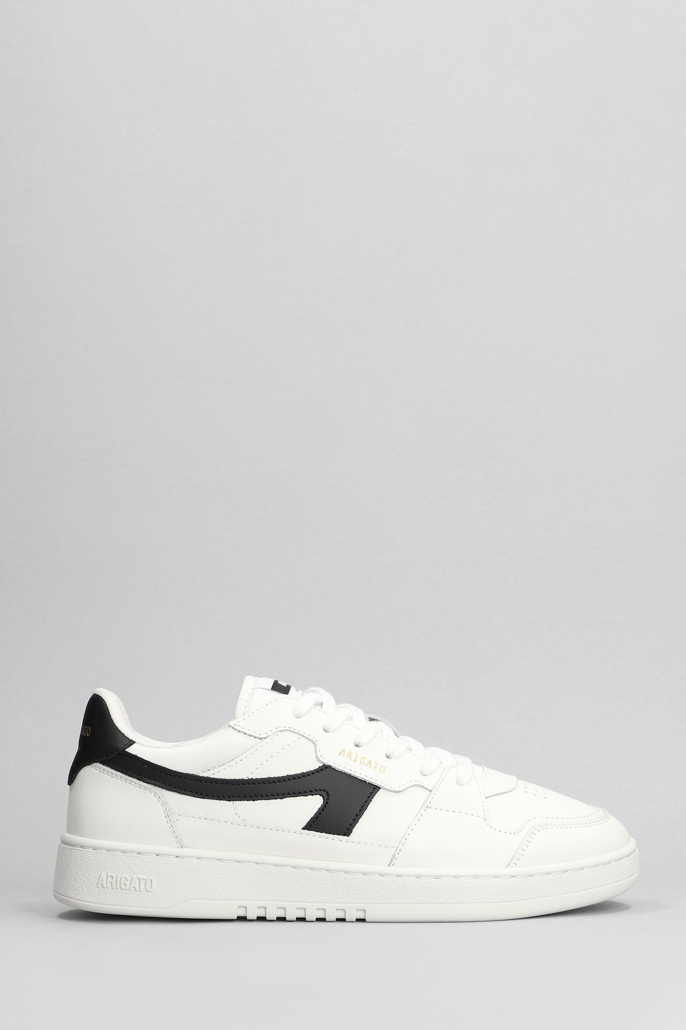 AXEL ARIGATO Dice-a Sneaker Sneakers In White Leather In Multicolor Product Image