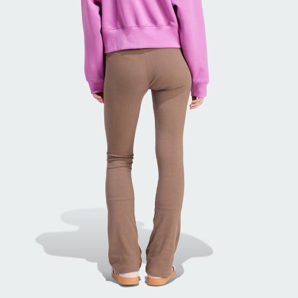 Essentials Rib Flared Pants Product Image