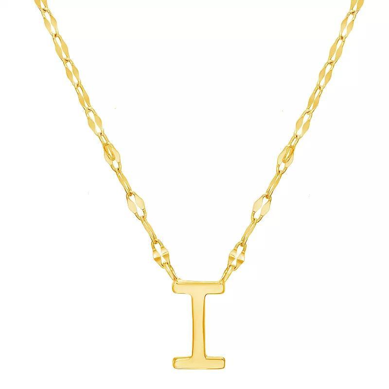 Paige Harper Initial Necklace, Womens I Gold Tone Product Image