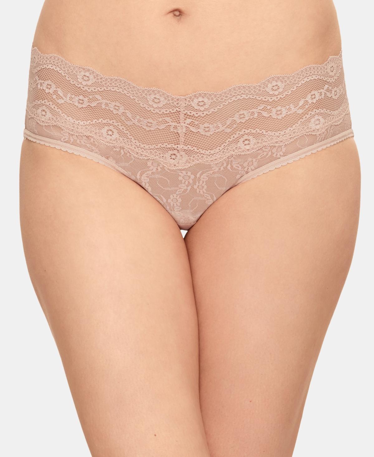 b.temptd by Wacoal Womens Lace Kiss Hipster Underwear 978282 Product Image