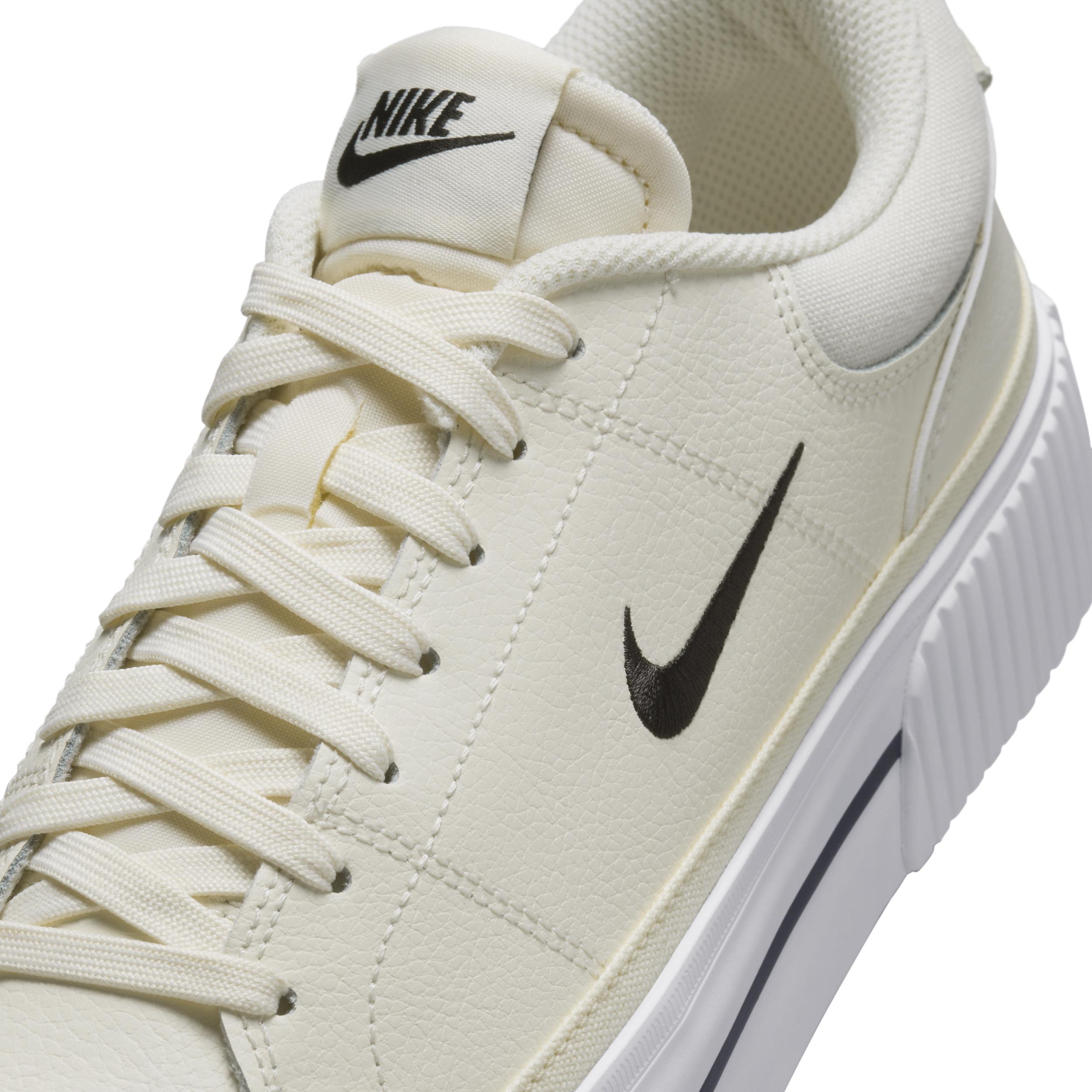 Nike Womens Court Legacy Lift Platform Casual Sneakers from Finish Line - WHITE Product Image