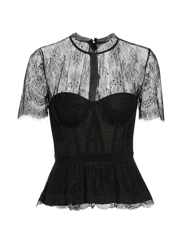 Womens Kehlani Lace Bustier Top Product Image