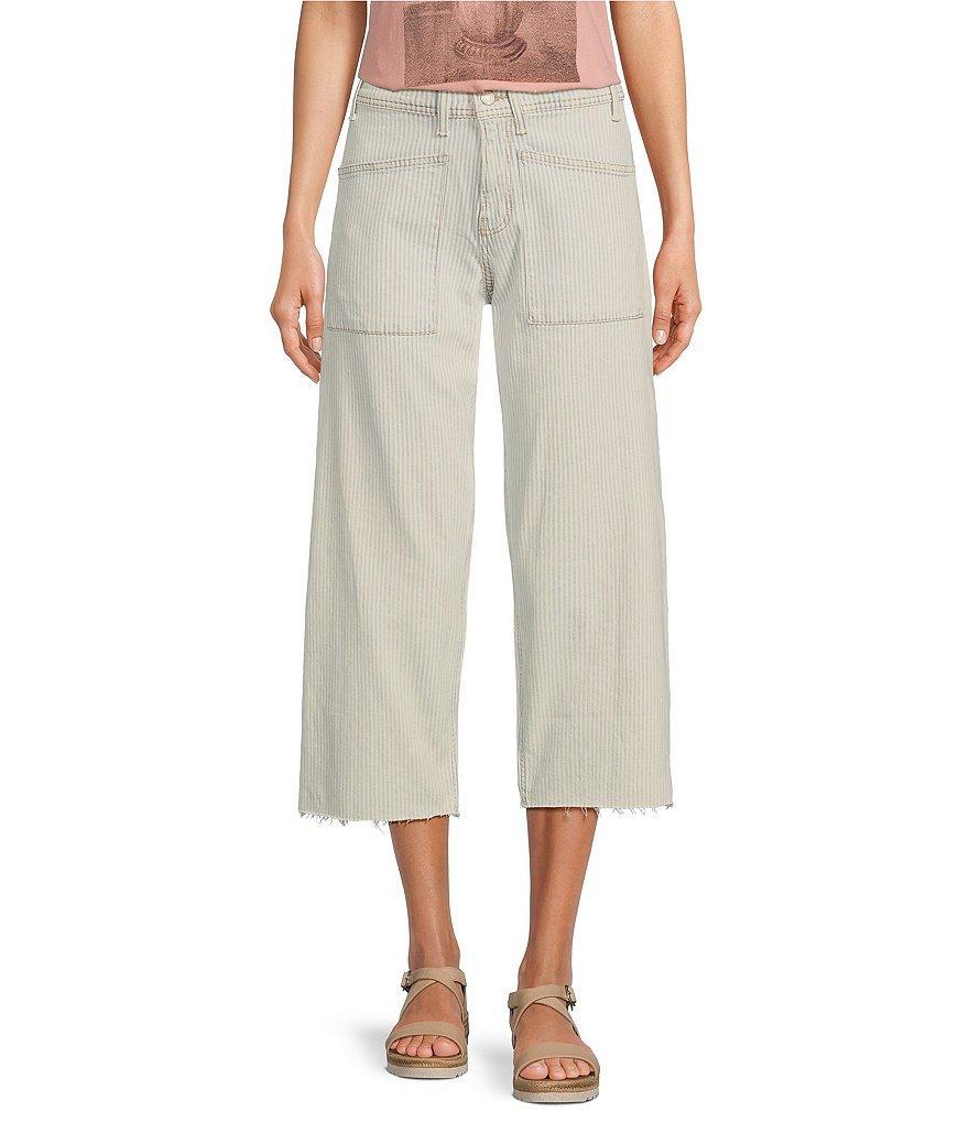 Lucky Brand Legend Patch Pocket High Rise Wide Leg Jeans Product Image