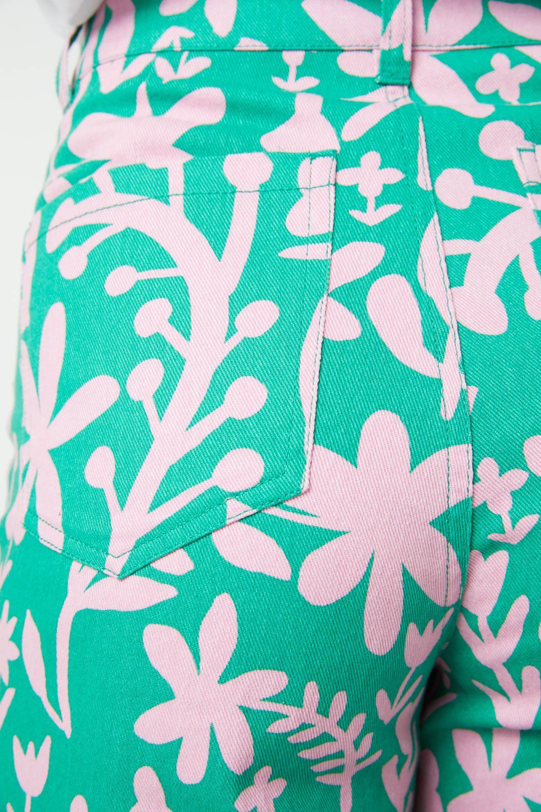 Della Floral Printed Jean Product Image