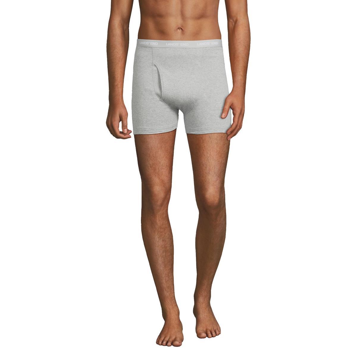 Lands End Mens 3 Pack Knit Boxer Briefs Product Image