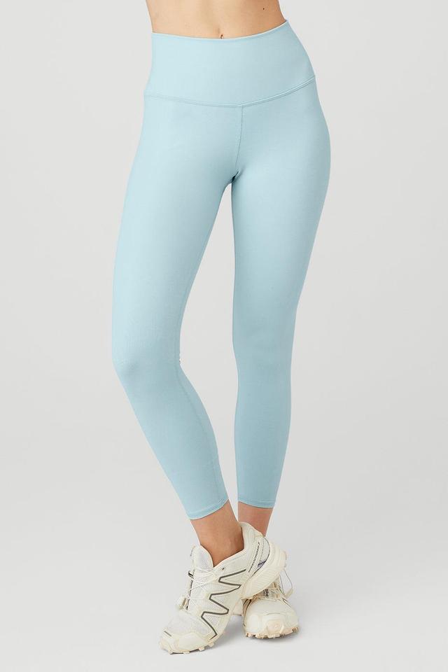 Airbrush Winter Warm High-Waist Nocturne Legging - Chalk Blue Female Product Image