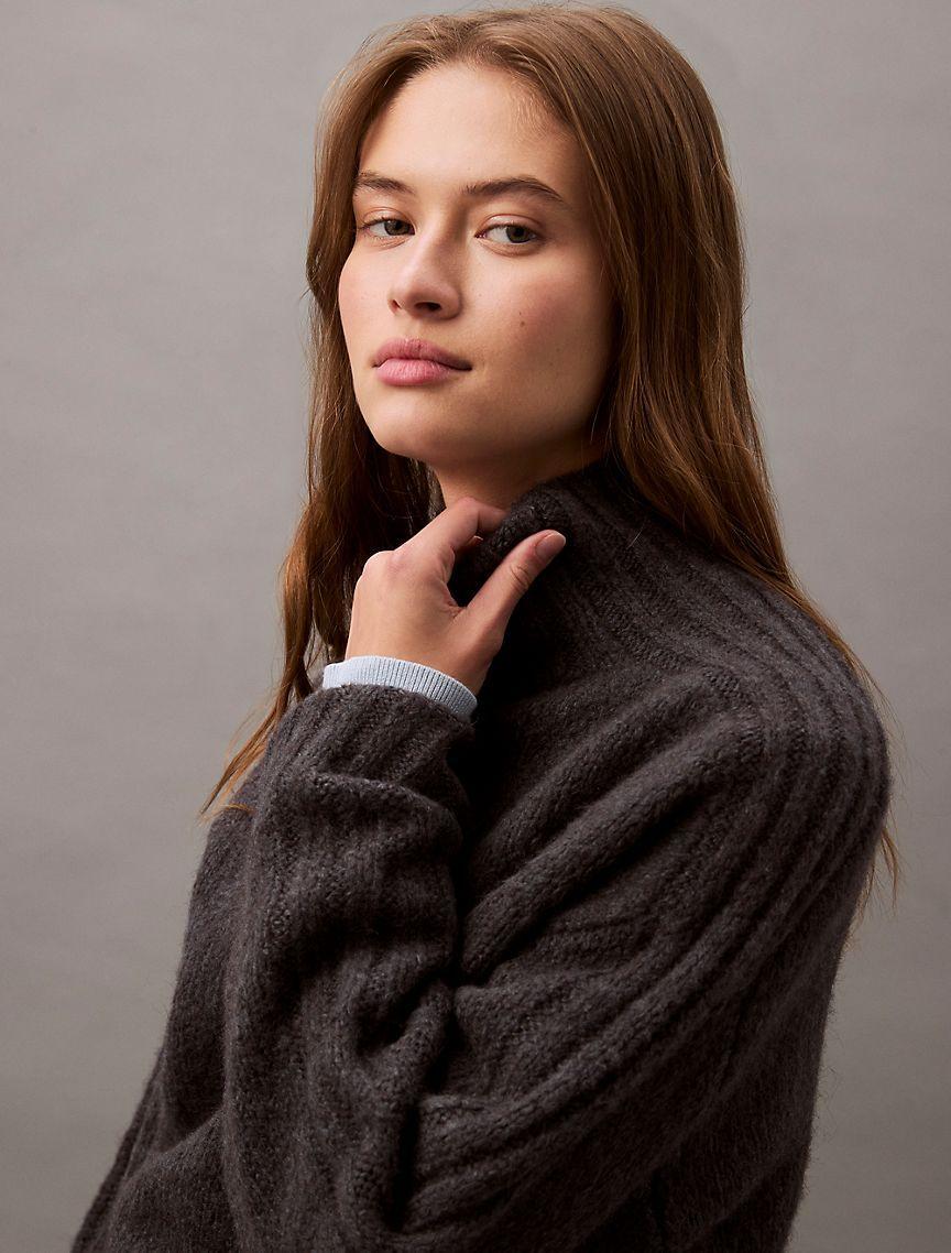 Relaxed Turtleneck Sweater Product Image