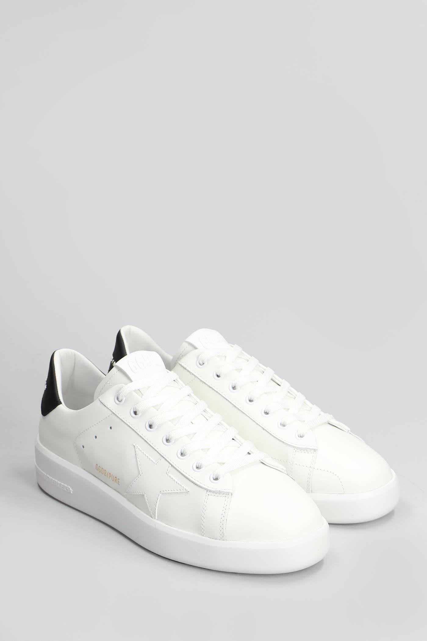 GOLDEN GOOSE Pure Star Sneakers In White Leather Product Image