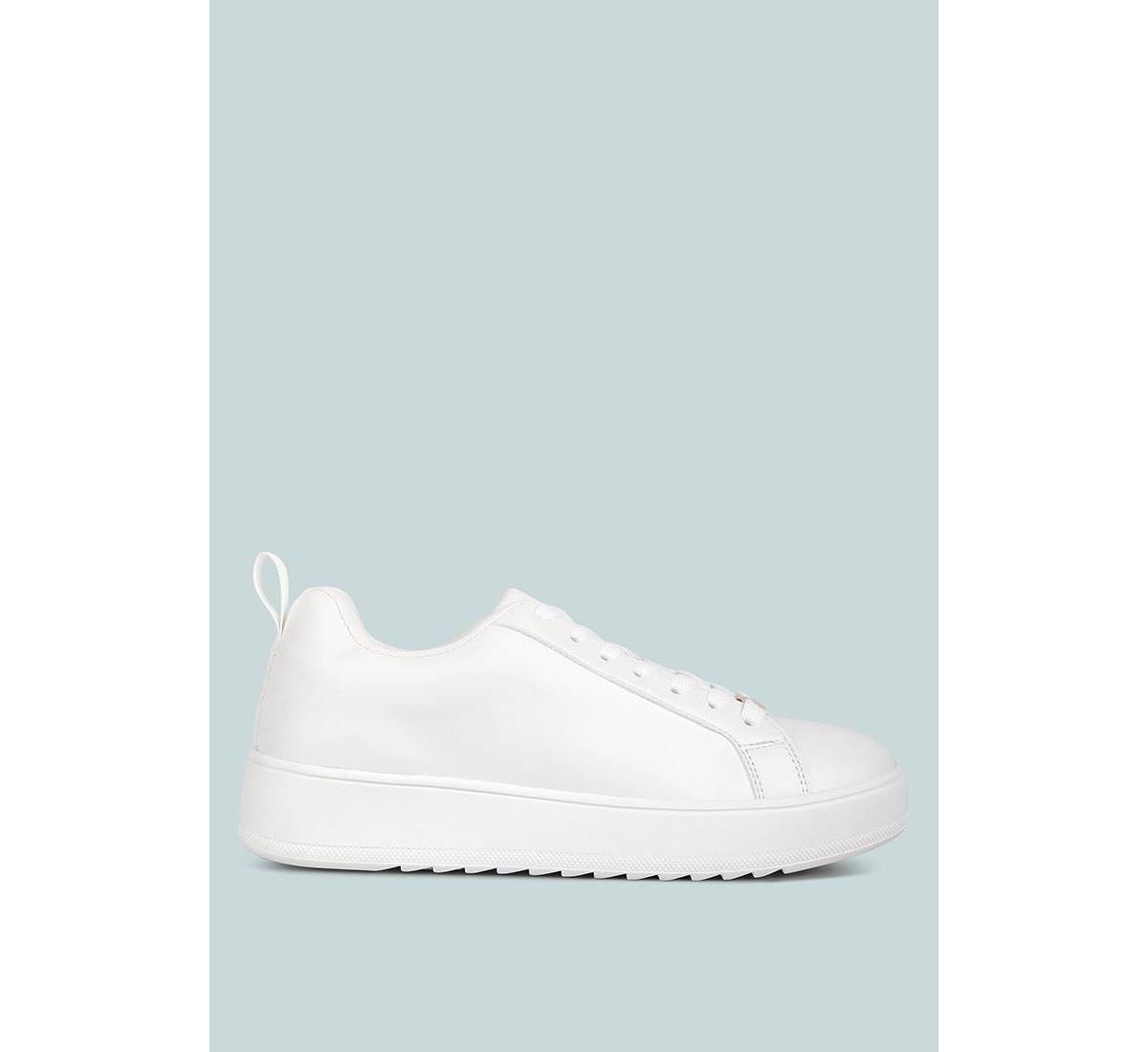 Women Rouxy Faux Leather Sneakers Product Image