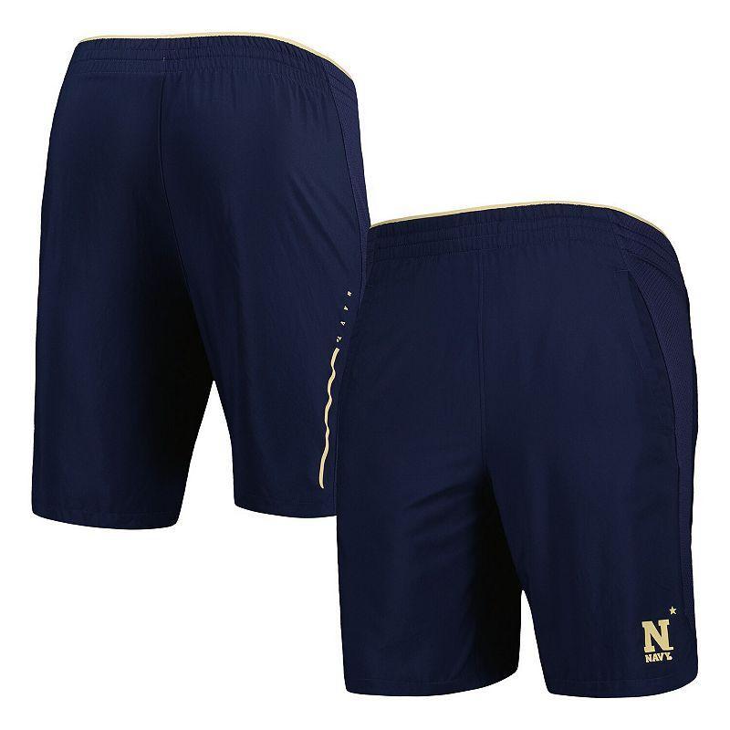 Mens Under Armour Midshipmen Woven Shorts Blue Product Image