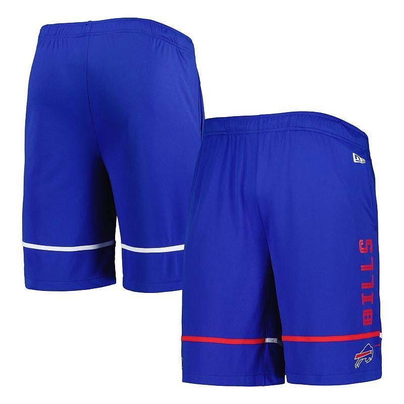 Mens New Era Royal Buffalo Bills Combine Authentic Rusher Training Shorts Product Image