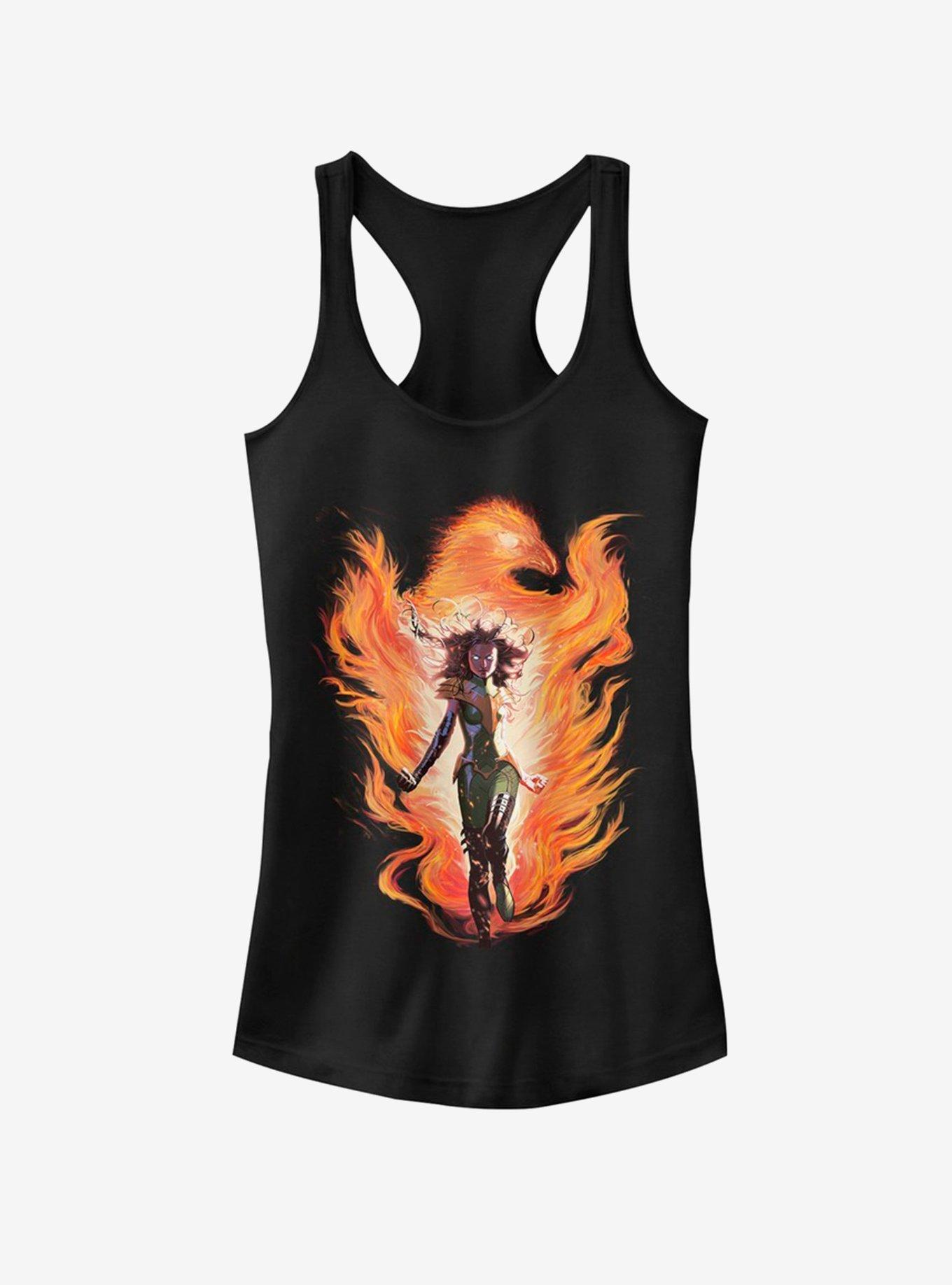 Marvel X-Men Dark Phoenix The Phoenix Girls Tank Top Product Image