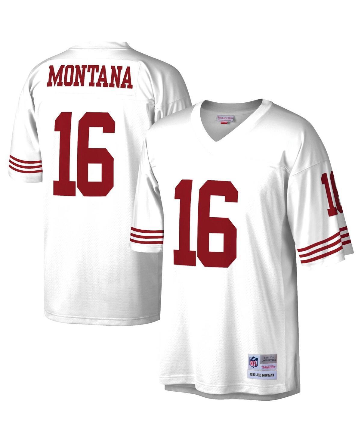 Mens Mitchell & Ness Joe Montana San Francisco 49ers Legacy Replica Jersey Product Image