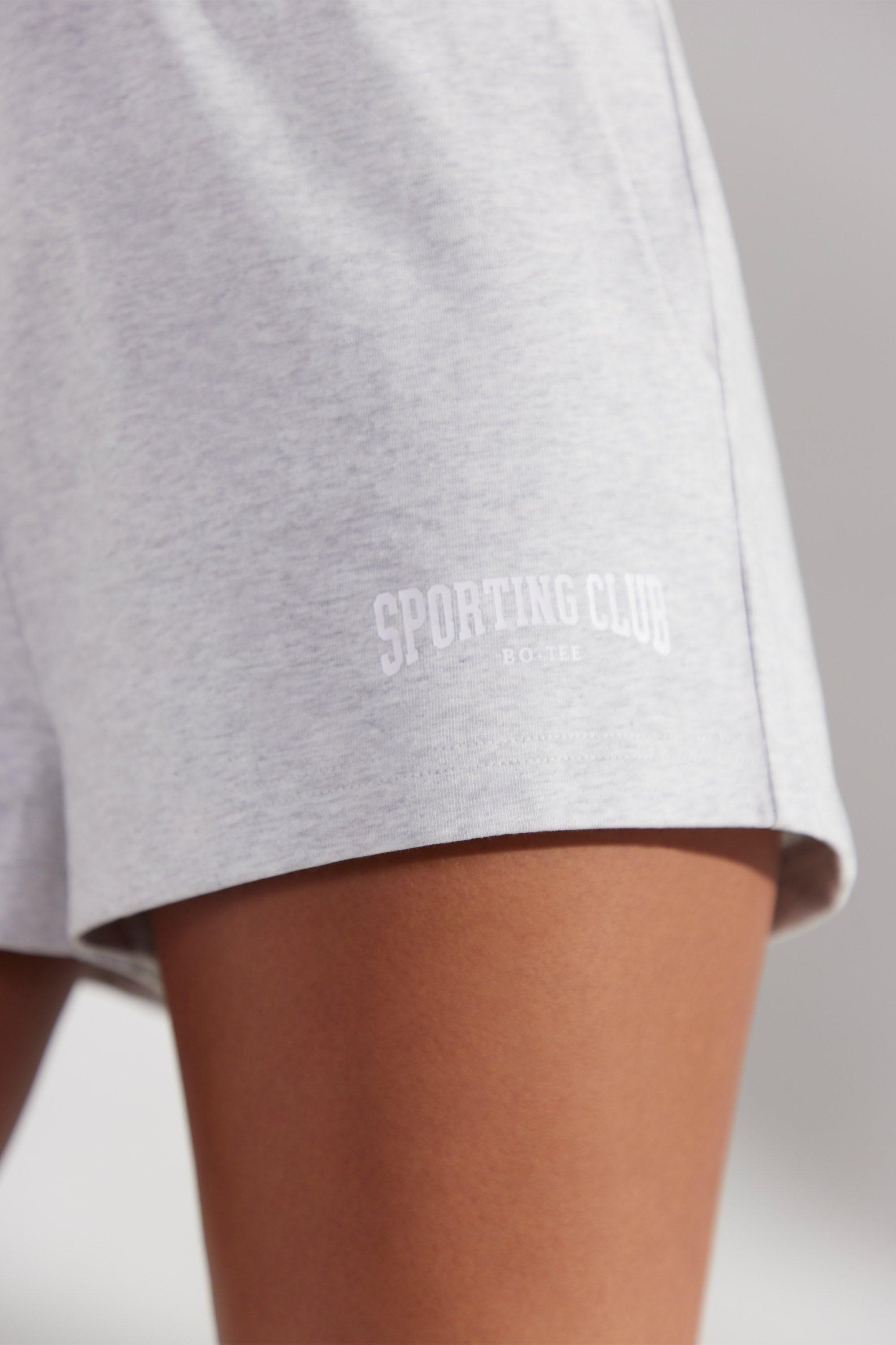 Sweat Shorts in Heather Grey Product Image