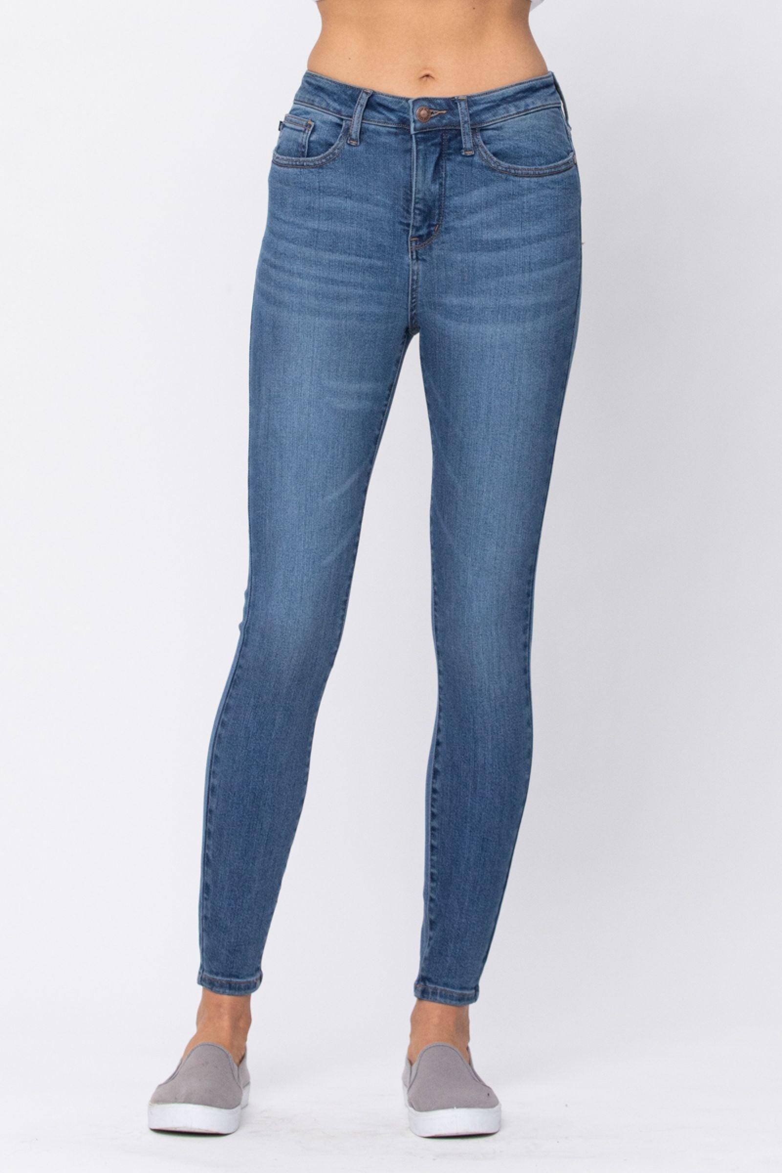 88212   Gemma Hi-Waist Skinny Control Top Judy Blue Jeans Product Image