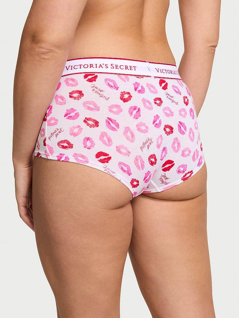 Logo Cotton Boyshort Panty Product Image