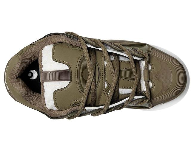 Osiris D3 2001 (Olive/White) Men's Skate Shoes Product Image