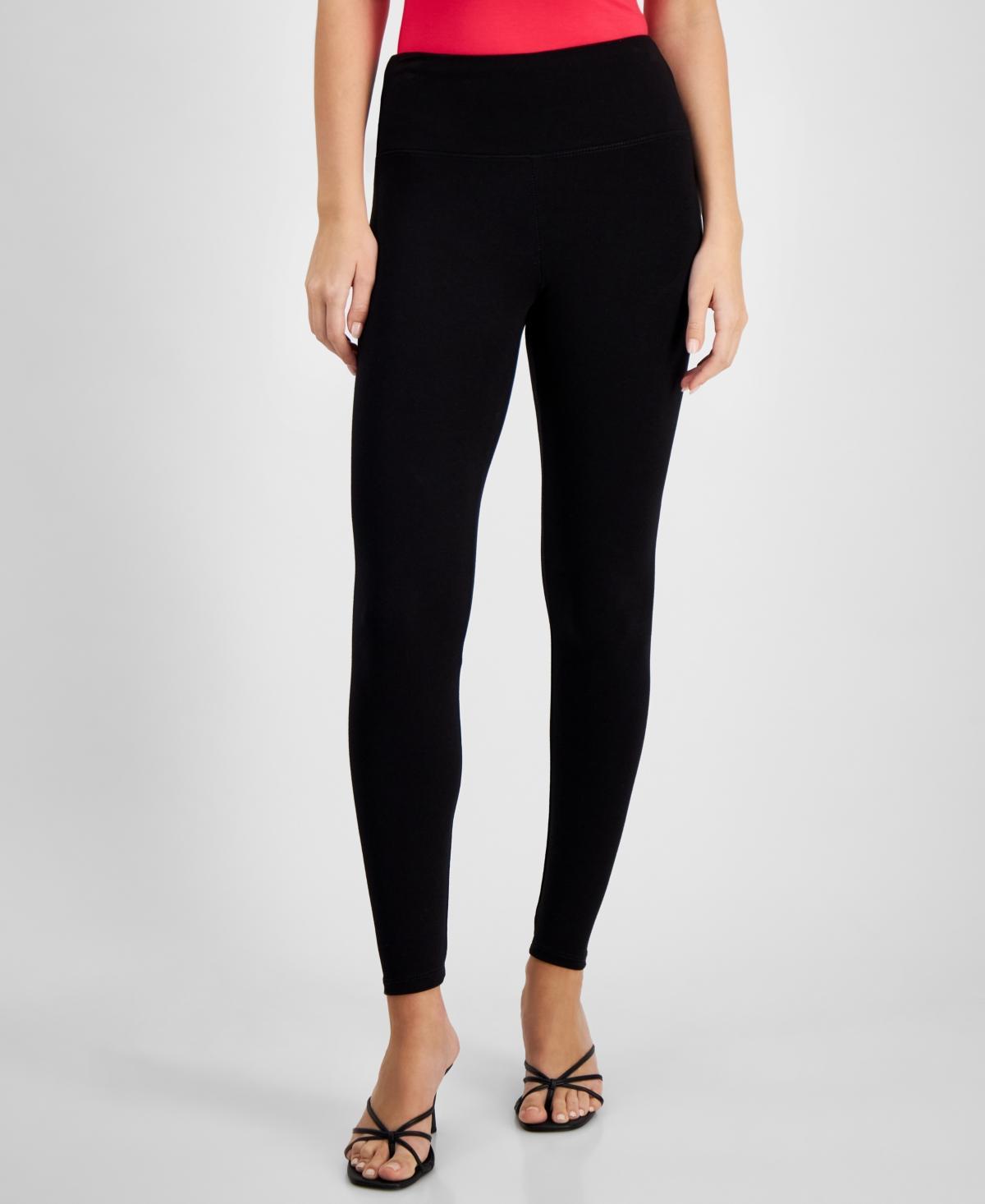 Bar Iii Womens Basic Jersey High-Waist Leggings, Created for Macys Product Image