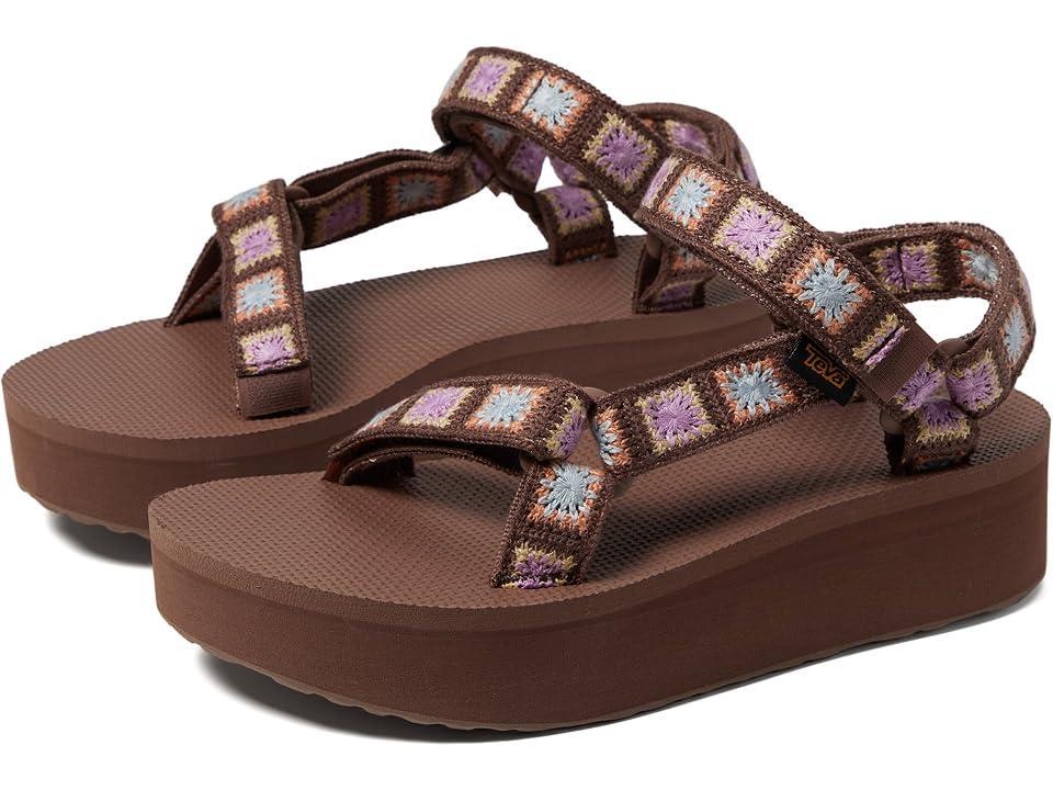 Teva Universal Crochet Flatform Sandal Product Image