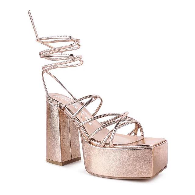 London Rag Anvil Womens Block Heel Sandals Product Image