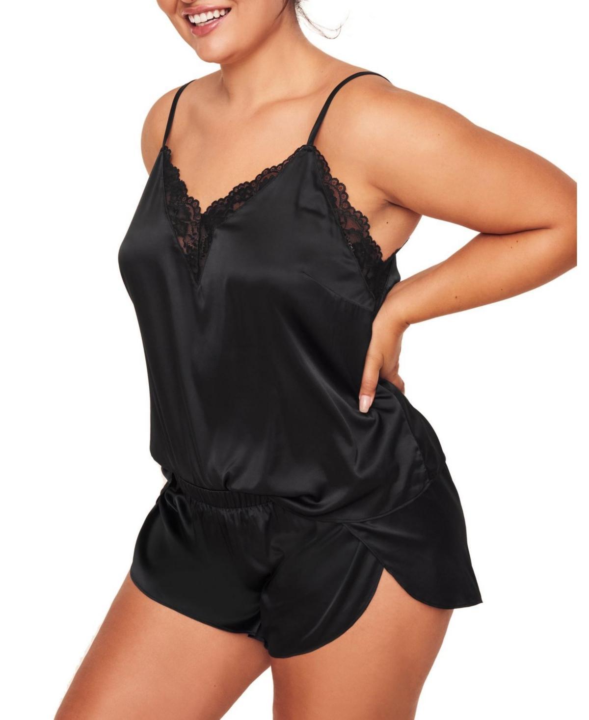 Adore Me Plus Size Lainey Pajama Camisole & Short Pajama Set Product Image