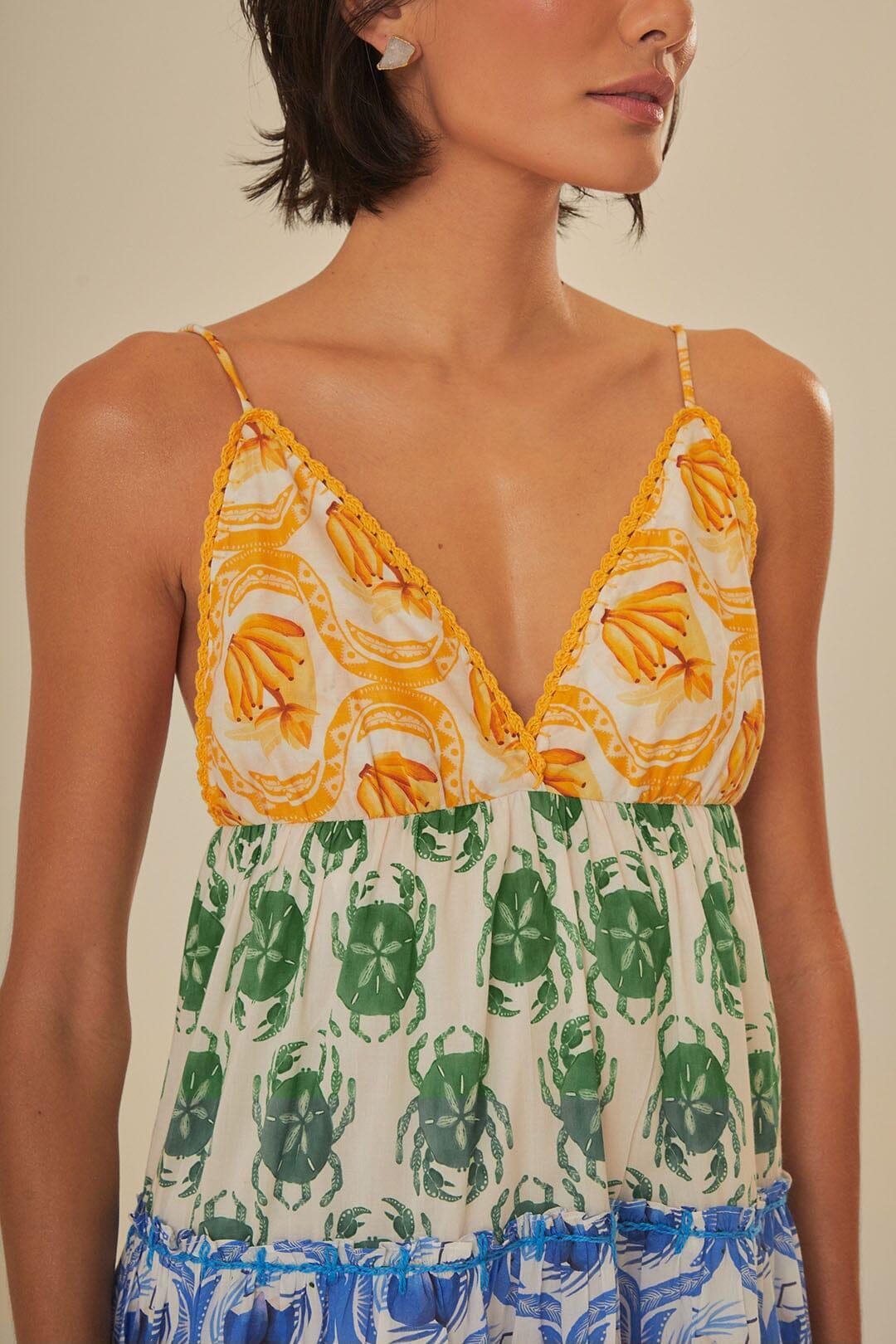 Summer Mix Mini Dress Product Image