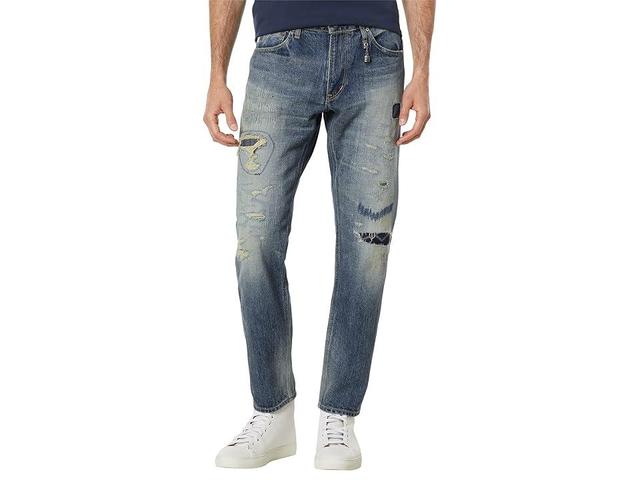 FDMTL Slim Fit Straight Denim CS65 (Indigo) Men's Jeans Product Image