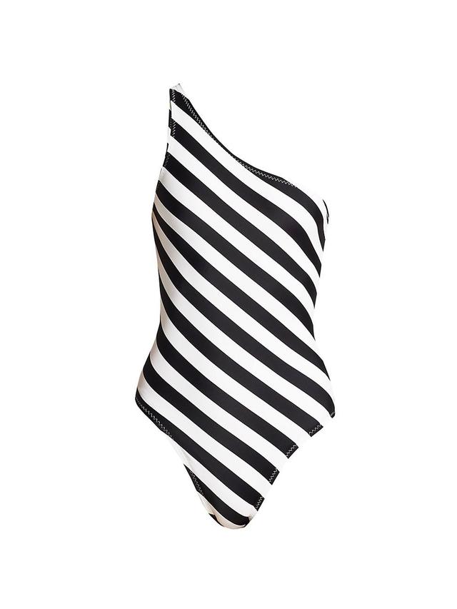 Womens Mio Striped One-Piece Swimsuit Product Image