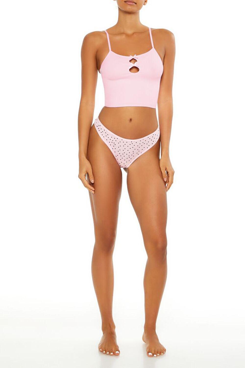 Seamless Cutout Lingerie Cami | Forever 21 Product Image