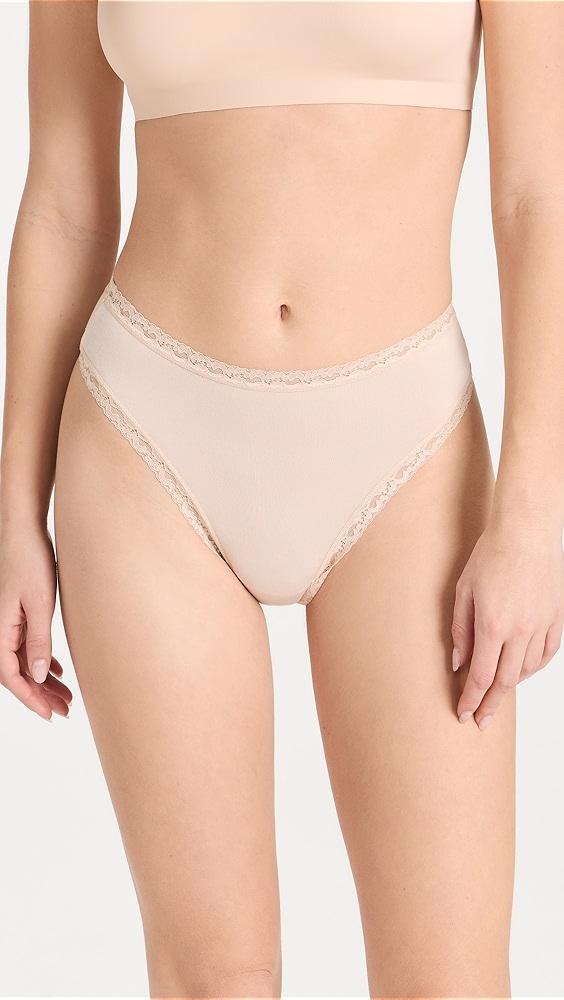 Stripe & Stare High Waisted Thong Four Pack | Shopbop Product Image