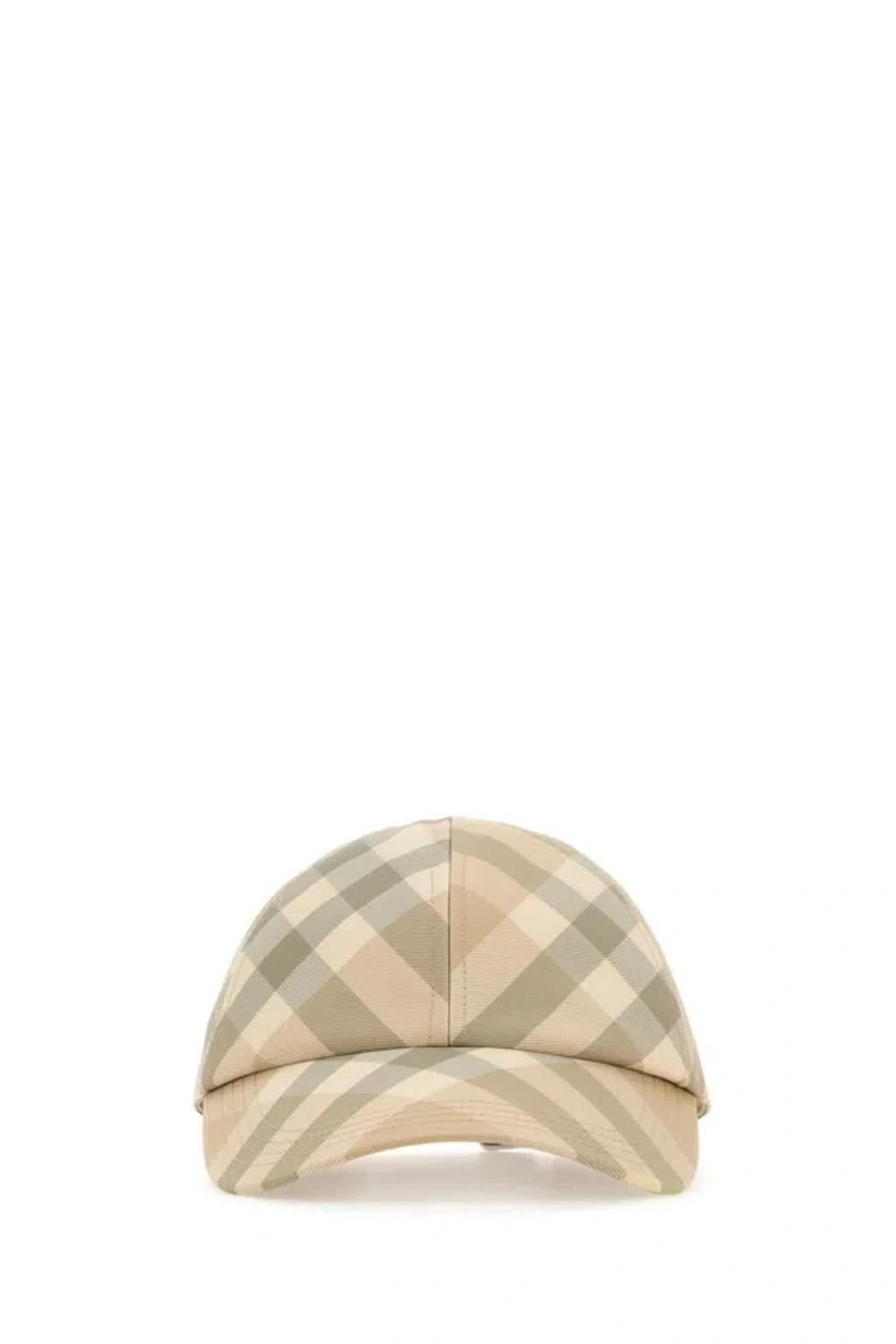 BURBERRY Hats And Headbands In Flax Product Image