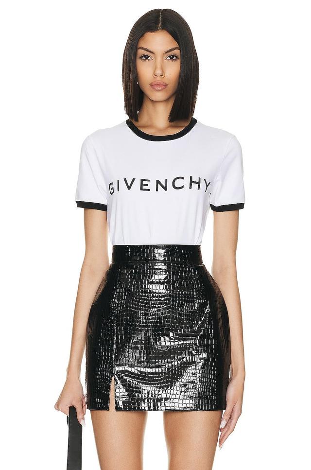 Givenchy Ringer T-shirt White. (also in S). Product Image