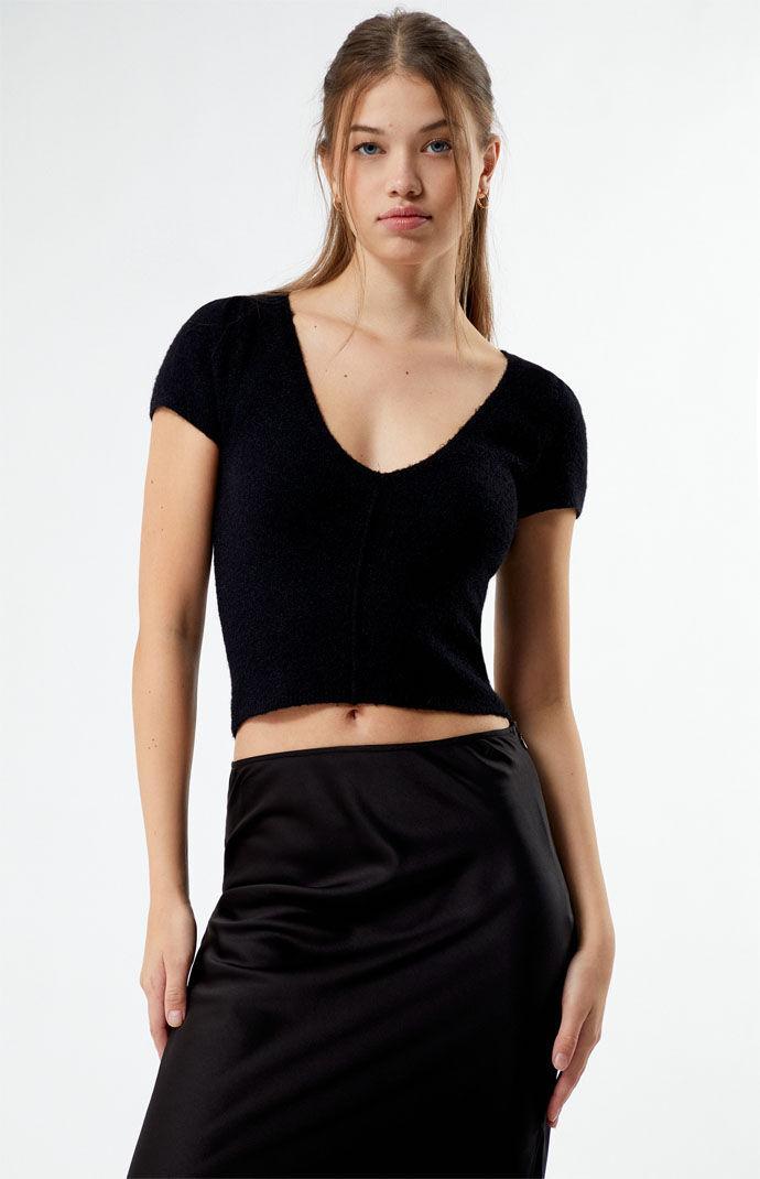 x Intimately FP Keep Me Warm Crop Top In Ivory Product Image