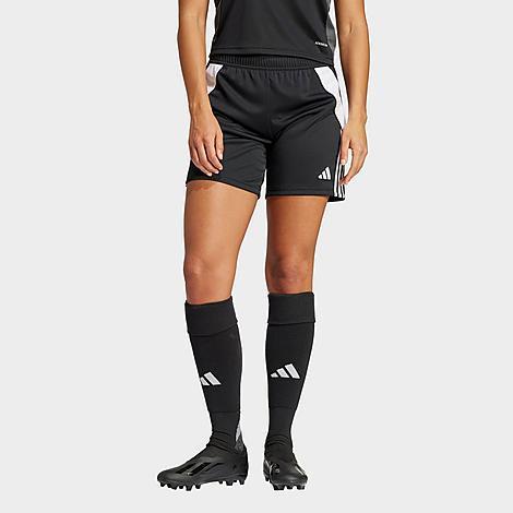 Womens adidas Tiro 24 Soccer Shorts Blue Product Image