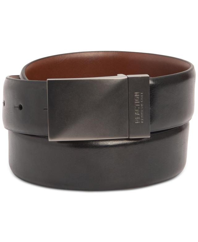 Kenneth Cole Reaction Mens Stretch Reversible Plaque Belt Product Image