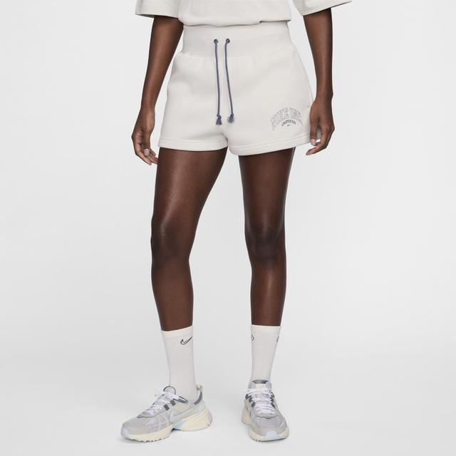 Womens Nike Sportswear Phoenix Fleece High-Waisted Shorts Product Image