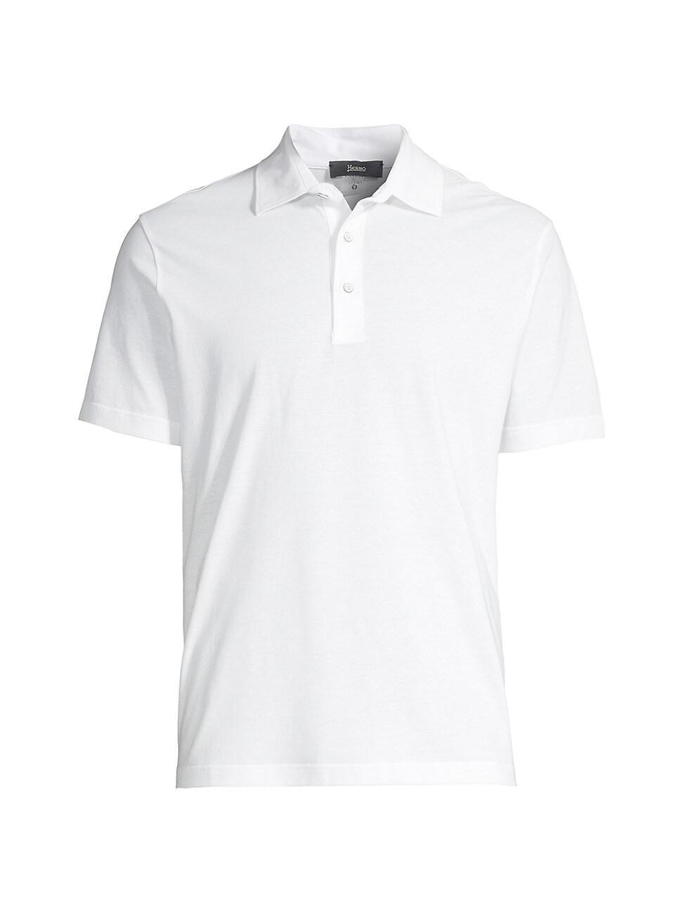 Mens Jersey Crepe Polo Shirt Product Image